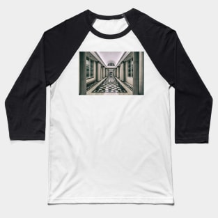 Perspective Hallway Pillar Corridor Baseball T-Shirt